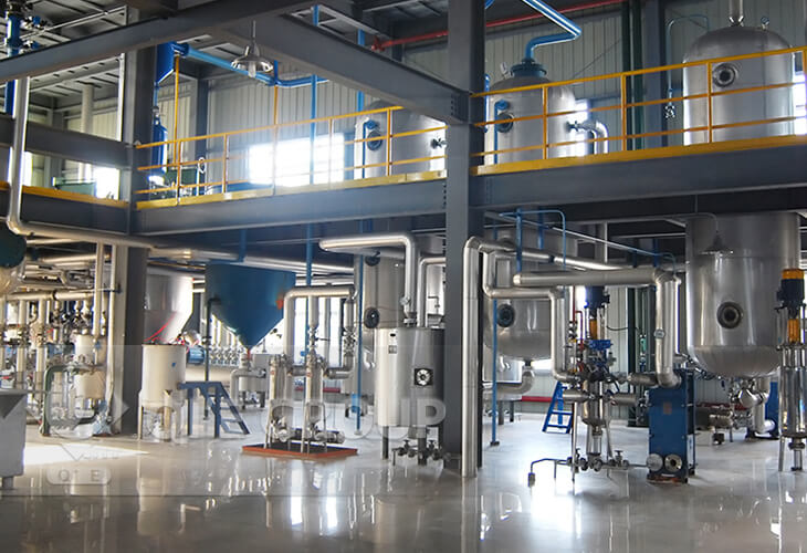 Créer une usine de raffinage d’huile de palme de taille moyenne